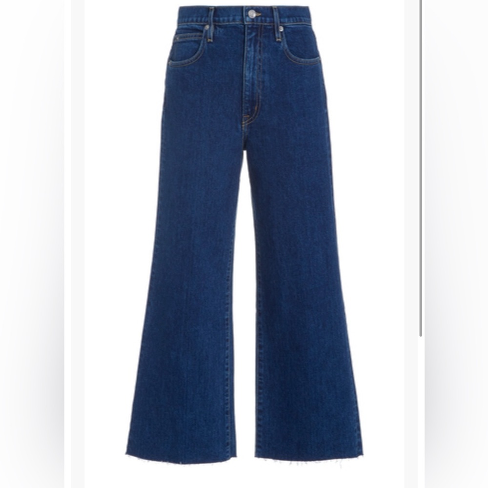 SLVRLAKE Grace rigid high-rise wide-leg jean